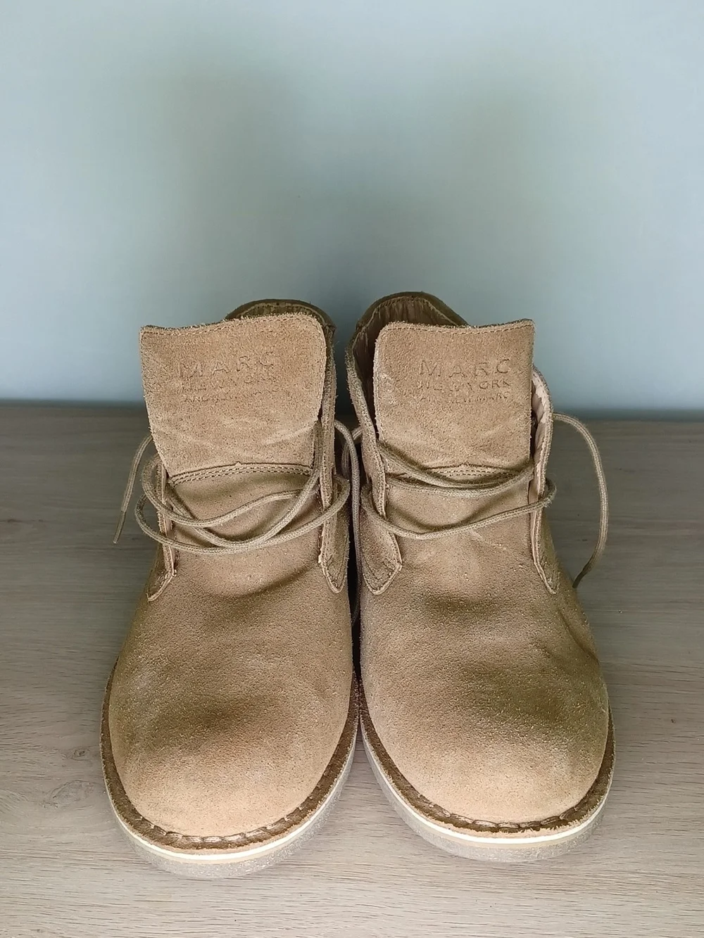 Marc New York Men's Suede Chukka Boots in Tan